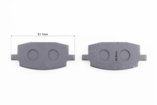 Тормозные колодки (дисковые) Yamaha JOG2/BWS/Axis/ARTISTIC/APRIO; Viper WIND; WUYANG-WY 50; LIFAN-LF 50; к-кт, YQ-308575