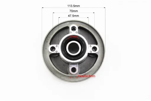 Панель демпферная с подшипником, высота посадки звезды-28мм, DELTA, YQ-318145