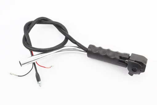 Ручка газа + трос (курок "рычаг", с трубой) + ручка левая, к-кт, ТРИМЕР, YQ-213188