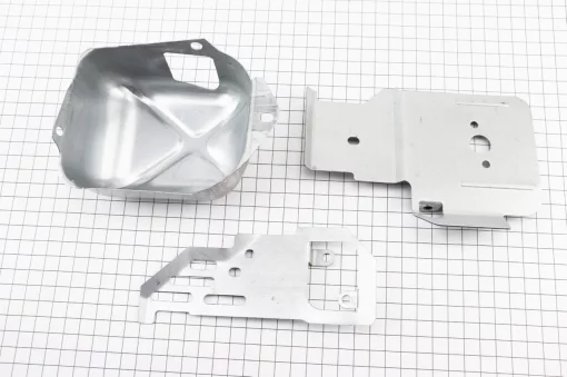 Захист глушника, метал 139F-4Т, к-кт, ТРИМЕР, YQ-213258