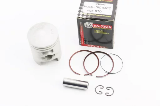 Поршень к-кт Honda DIO65 43мм STD (палец 12мм), Тайвань, YQ-308733