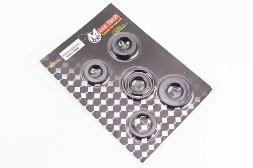 Сальники к-кт 6шт (17x28x5,5; 19x26x5; 20x30x7; 20x38x5; 22x32x5,5; 34x39x3) двигуна, TB60, 2Т-ЛАНЦЮГ, YQ-311161