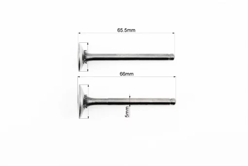 Клапан впускной, выпускной к-кт 70-110-125cc, DELTA, YQ-318389