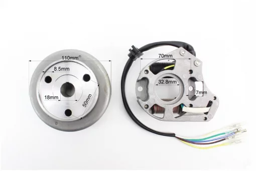 Магнето в зборі (на 2 котушки), DELTA, YQ-318408