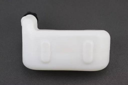 Бак топливный 1E40F-1E44F (крепление 2отв, горловина боковая короткая, L-24см), ТРИМЕР, YQ-213402