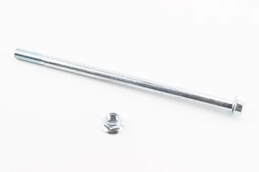 Ось заднего колеса, d-12мм; L-235мм+гайка, DELTA, YQ-318709