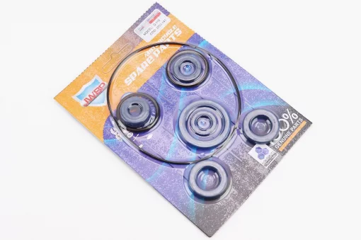 Сальники к-кт 6шт (11,6x24x10; 12x21x4; 13,7x24x5; 17x29x5; 18,9x30x5; 30x42x4,5) двигуна+манжети, 70cc, DELTA, YQ-338933