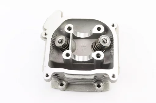 Головка цилиндра+клапана в сборе 47мм-80cc (стандартные клапана), 50-100сс 4Т, YQ-309033