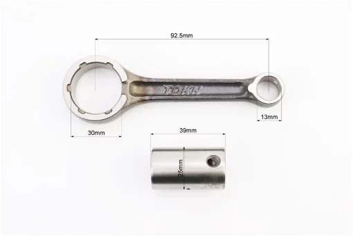 Шатун коленвала JH70(110) 123мм (палец 25мм), DELTA, YQ-318810
