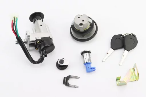 Замки к-кт (зажигания, сиденья, крышка бака круглая), RACE, YQ-314028