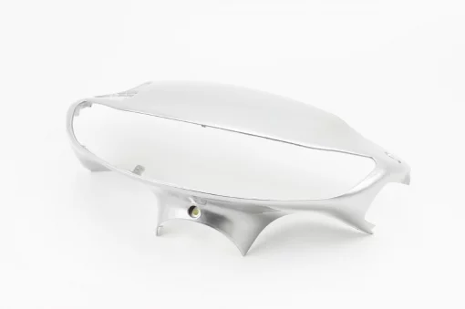 Honda DIO AF-34 Пластик-руля передний "голова" (под диск. торм. с крышкой лючка), серый, пластик-J, YQ-329591