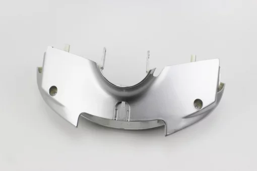 Yamaha JOG SA-36J/39J Пластик-керма передній "голова", сірий, пластик-J, YQ-329595