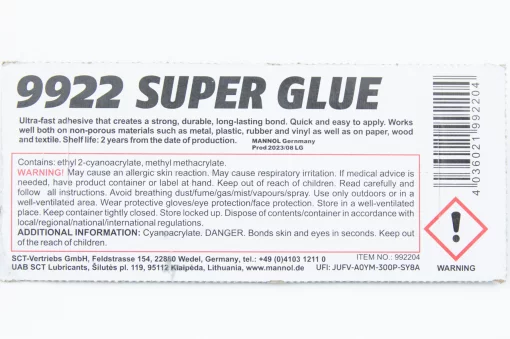 Клей многофункциональный "SUPER GLUE", 3g, МОТОХІМІЯ, YQ-304007