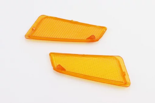 Suzuki ADDRESS V "скло" поворотників передніх к-кт 2шт, жовті, пластик-J, YQ-329627