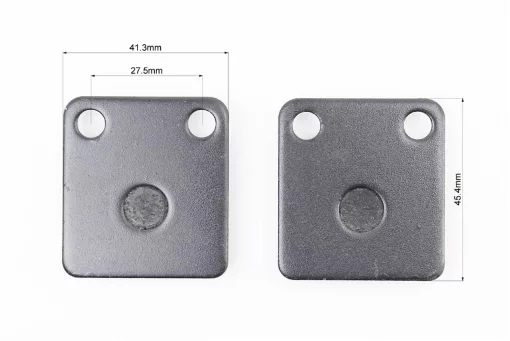 Тормозные колодки (дисковые) "квадрат" Viper-RACE/STORM/GY6, к-кт 2шт, ЗЧ-СКУТЕР, YQ-314093