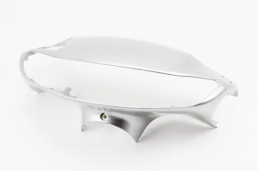 Honda DIO AF-34 Пластик-руля передний "голова" (под диск. торм. без крышки лючка), серый, пластик-J, YQ-329703