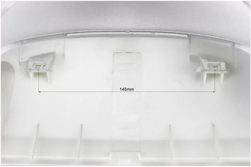 Honda DIO AF-34 Пластик-руля передний "голова" (под диск. торм. без крышки лючка), серый, пластик-J, YQ-329703