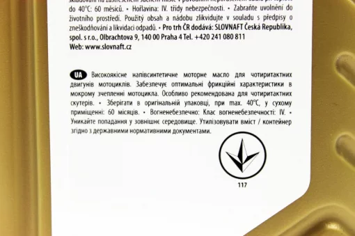 Олива 4T 10W-40 напівсинтетична для мототехніки "MOTO 4T SCOOTER", 1L, МОТОХІМІЯ, YQ-304063