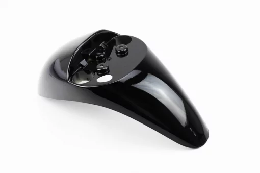 Suzuki LET'S-IV CA41A/45A Пластик-переднє крило, чорний, пластик-J, YQ-329715