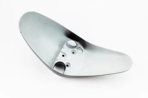 Suzuki LET'S-IV CA41A/45A Пластик-переднє крило, чорний, пластик-J, YQ-329715