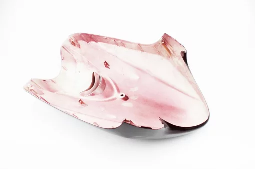 Yamaha JOG SA-36J/39J Пластик-передний верхний "клюв", бордовый, пластик-J, YQ-329724