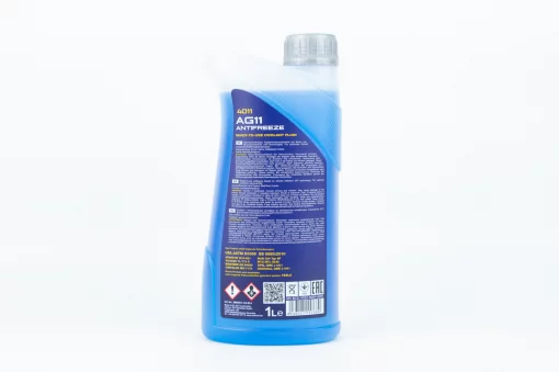 Рідина охолоджуюча -40&deg;C "АНТИФРИЗ АG11" блакитний, 1L, МОТОХІМІЯ, YQ-304092