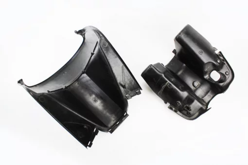 УЦІНКА Honda DIO AF-56 Пластик-передній надколінний "підгазетник" к-кт 2шт (відламане кріплення, див. фото), пластик-J, YQ-329744