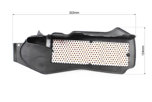 Фильтр-элемент воздушный (пластик) Honda AF67/68 "длинный/узкий-322x124мм", YQ-336475