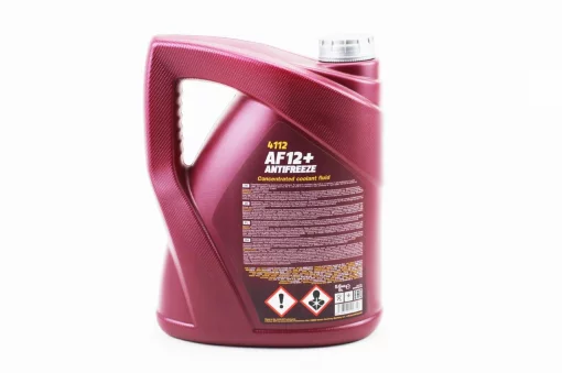 Жидкость охлаждающая концентрат -38&deg;C 1:1 "АНТИФРИЗ AF12" красный, 5L, МОТОХІМІЯ, YQ-304099
