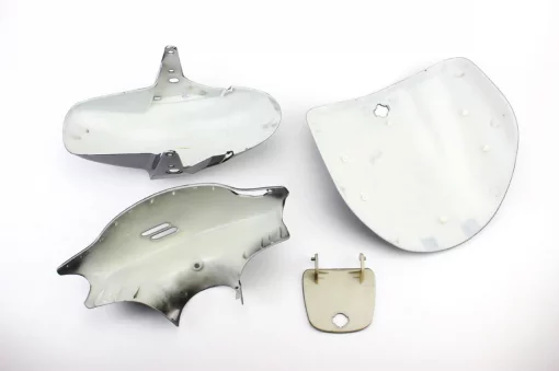 Suzuki LET'S-I Пластик-к-кт крашеные 6 деталей, чёрный, пластик-J, YQ-329758