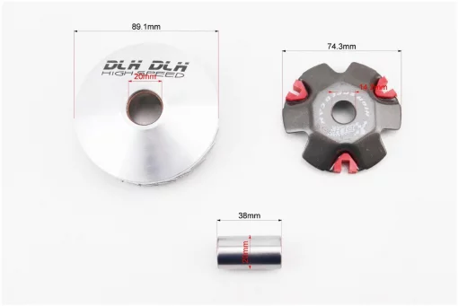 Вариатор передний к-кт, TUNING набор, 50-100сс 4Т, YQ-309256