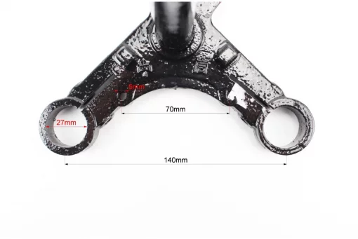 Траверс керма (під амортизатор 27мм), ALPHA, YQ-319058