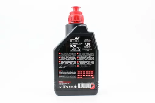Масло 4T 10W-40 полусинтетическое для мототехники "SCOOTER EXPERT MB", 1L, МОТОХІМІЯ, YQ-304163