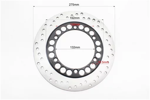 Диск гальмівний D-275/132мм (Defiant Polk, Lifan Korsar, Futong CRUISE), ЗЧ-МОТО, YQ-324687