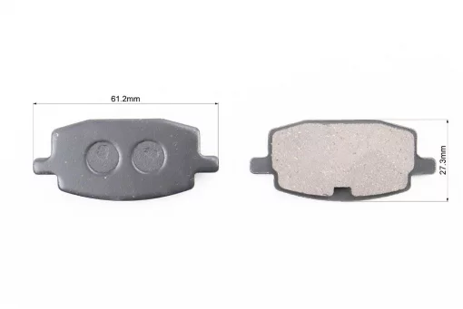 Тормозные колодки (дисковые) Yamaha JOG2/BWS/Axis/ARTISTIC/APRIO; Viper WIND; WUYANG-WY 50; LIFAN-LF 50; к-кт, WIND, YQ-315089