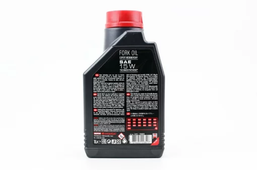 Масло 15W полусинтетическое для амортизаторов и телескопических вилок "FORK OIL EXPERT", 1L, МОТОХІМІЯ, YQ-304176