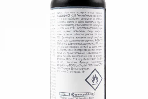 Средство для очистки шлема и стекла (визора) "M1 HELMET &amp; VISOR CLEAN", триггер 250ml, МОТОХІМІЯ, YQ-304179