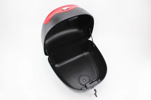 Кофр средний (пластмассовый) 395x395x300мм, крепл. болт-барашек, чёрный матовый HF-808, КОФРИ, YQ-330004