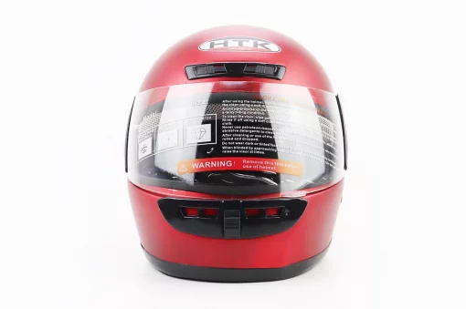 Шолом інтеграл з коміром HK-221, червоний мат, ШОЛОМИ, YQ-330541