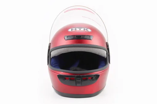 Шолом інтеграл з коміром HK-221, червоний мат, ШОЛОМИ, YQ-330541