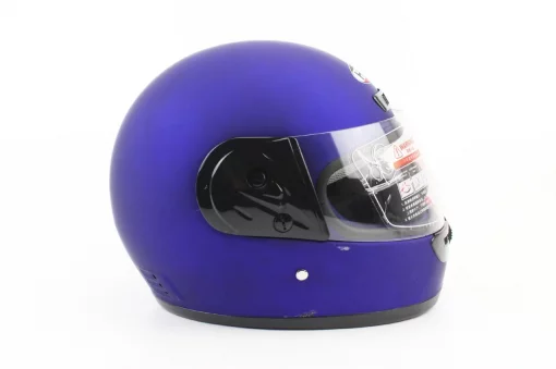 Шлем интеграл с воротом HK-221, синий мат, ШОЛОМИ, YQ-330542