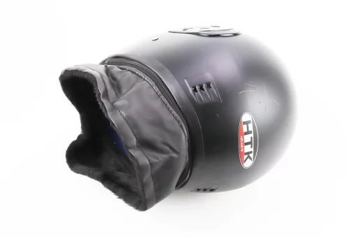 Шлем интеграл с воротом HK-221, чёрный мат, ШОЛОМИ, YQ-330545