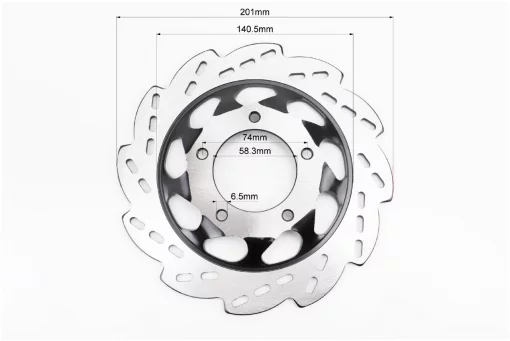 Диск тормозной передний MUSTANG-125, ALPHA, YQ-319334