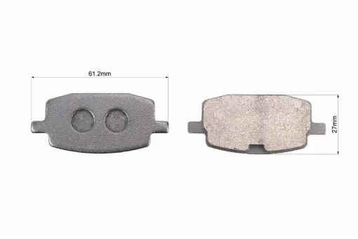 Тормозные колодки (дисковые) Yamaha JOG2/BWS/Axis/ARTISTIC/APRIO; Viper WIND; WUYANG-WY 50; LIFAN-LF 50; к-кт, WIND, YQ-339628