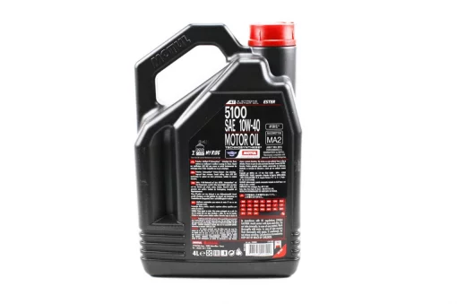 Масло 4T 10W-40 полусинтетическое для мототехники "5100 MA2", 4L, МОТОХІМІЯ, YQ-304316
