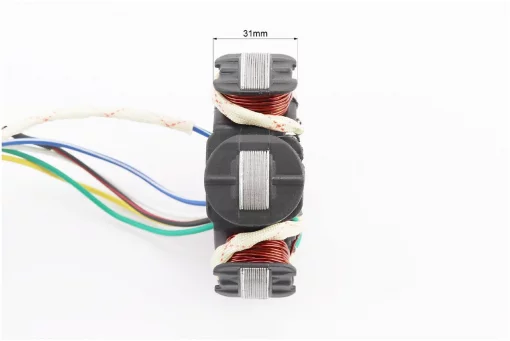 Статор магнето (генератора) (6 котушок роз'єм "мама 3+2") висота 31мм, 125-150сс 4Т, YQ-349315