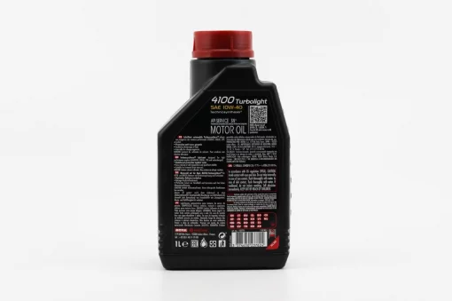 Олива 4T 10W-40 напівсинтетична універсальна "4100 TURBOLIGHT", 1L, МОТОХІМІЯ, YQ-304327