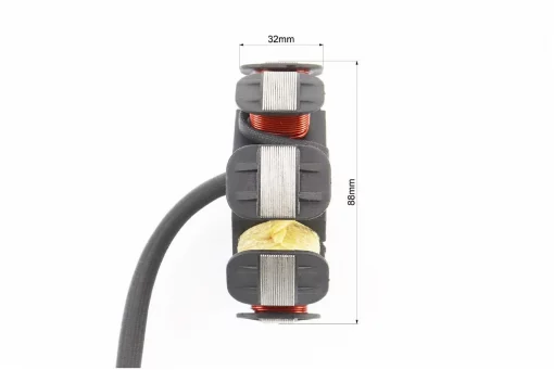 Статор магнето (генератора) (8 катушек разъем "мама 2+2") высота 32мм, 50-100сс 4Т, YQ-349320