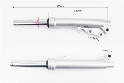 Вилка передняя (перья) лев., прав., к-кт 2шт (диск. тормоз) 355мм, WIND, YQ-315270