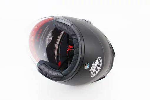 Шлем открытый с очками AK-720, чёрный матовый, ШОЛОМИ, YQ-330713